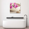 Quadro-su-tela,-Orchidee-rosa-zen