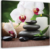 Quadro-su-tela,-Orchidee-zen