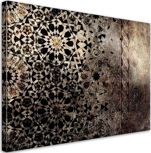 Quadro-su-tela,-Ornamento-orientale