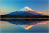Quadro-su-tela,-Paesaggio-giapponese-Monte-Fuji