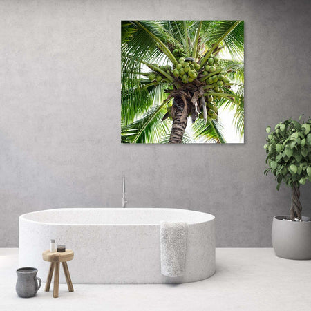 Quadro-su-tela,-Palma-da-cocco