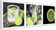 Quadro-su-tela,-Panorama-di-bevande-al-lime