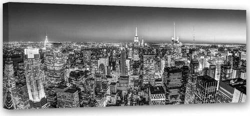 Quadro-su-tela,-Panorama-di-New-York-City