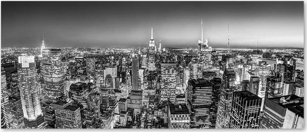 Quadro-su-tela,-Panorama-di-New-York-City