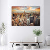 Quadro-su-tela,-Panorama-New-York-City