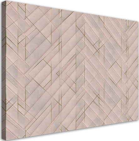 Quadro-su-tela,-Pattern-geometrico