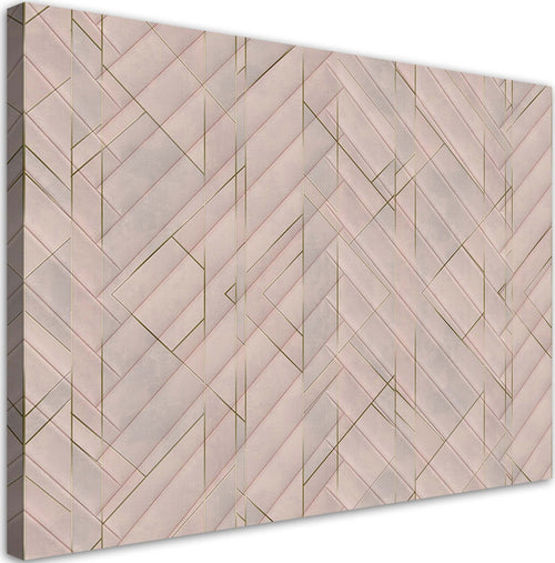Quadro-su-tela,-Pattern-geometrico