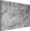 Quadro-su-tela,-Pattern-grigio-su-un-muro-di-cemento