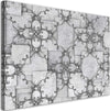 Quadro-su-tela,-Pattern-orientale-su-uno-sfondo-Shaar