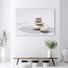 Quadro-su-tela,-Pietre-Zen-Beige
