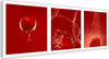 Quadro-su-tela,-Pomodori-rossi-in-acqua