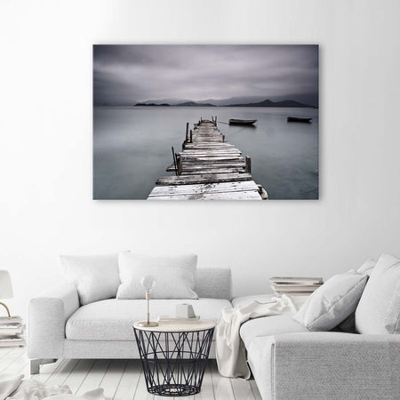 Quadro-su-tela,-Ponte-sul-lago