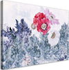 Quadro-su-tela,-Poppies-dipinti-in-giardino