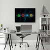 Quadro-su-tela,-Pulsanti-per-il-controller
