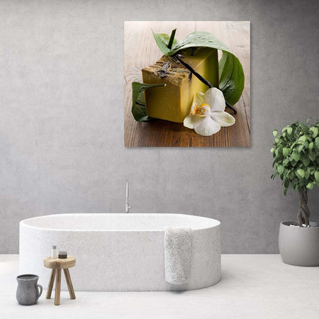 Quadro-su-tela,-Sapone-della-spa-zen