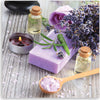 Quadro-su-tela,-Sapone-viola-zen-spa