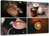 Quadro-su-tela,-Set-caffè-e-dolci