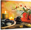 Quadro-su-tela,-Spa-set-zen-pietre