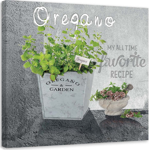 Quadro-su-tela,-Spezie-di-cucina-di-origano