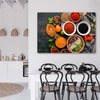 Quadro-su-tela,-Spezie-fresche-in-cucina
