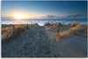 Quadro-su-tela,-Spiaggia-Mare-Sabbia-Tramonto