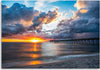 Quadro-su-tela,-Tramonto-sul-mare