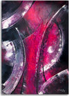 Quadro-su-tela,-Viola-astratto-moderno