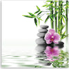 Quadro-su-tela,-Zen-giardino-acquatico