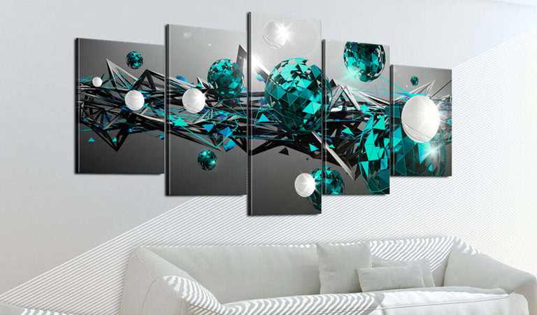 Quadro-Turquoise-Solar-System