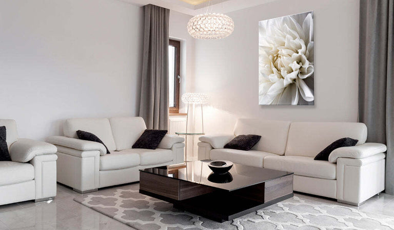 Quadro-White-Dahlia
