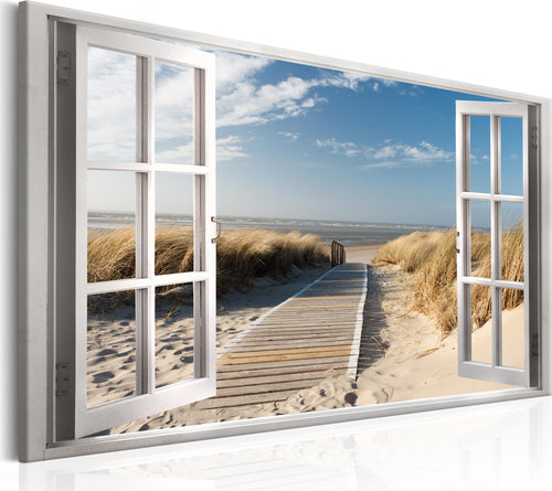 Quadro-Window-View-of-the-Beach