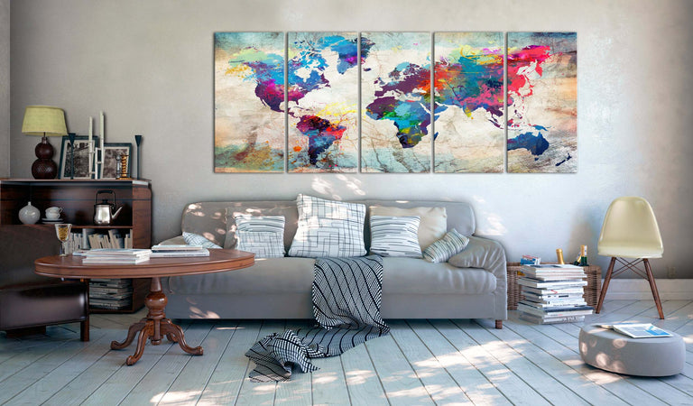 Quadro-World-Map-Cracked-Wall