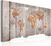 Quadro-World-Map:-Wooden-Stories