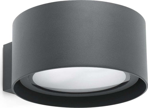 QUART Lampada da parete grigio scuro Illuminazione/Illuminazione per interni/Illuminazioni per pareti/Applique Led Mall Home - Napoli, Commerciovirtuoso.it