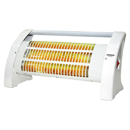 Quarz-Fan Stufa al Quarzo Ventilata Potenza 400-1200W 3 Elementi Riscaldanti Ventilazione Spegnimento Automatico Basso Consumo