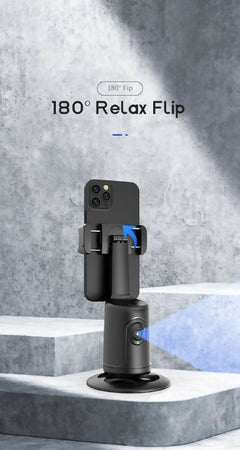Selfie stick, stabilizzatore gimbal per smartphone, rotazione a 360° per auto face tracking smart shooting, supporto per telefono