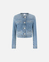 Pinko DURBAN GIUBBINO DENIM BLUE RIO 25 da donna