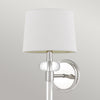 Applique Contemporanea Barbour Acciaio Nichel Lucido 1 Luce E14