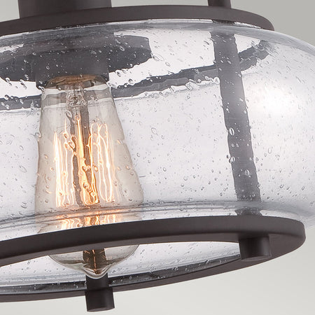 Sospensione Industrial Nordica Trilogy Metallo Bronzo Antico 1 Luce E27
