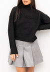 John Richmond MAGLIONE SWEATER TURTLENECK da donna