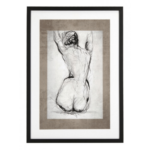 Quadro refined 50 x 70, stampa su carta, vetro, mdf