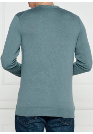 calvin klein MAGLIONE COTTON SILK BLEND CN SWEATER da uomo