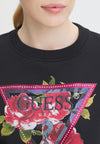 GUESS FELPA LOGO TRIANGOLO da donna