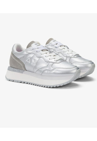 SUN68 Sneakers BIG ALLY LEATHER da donna