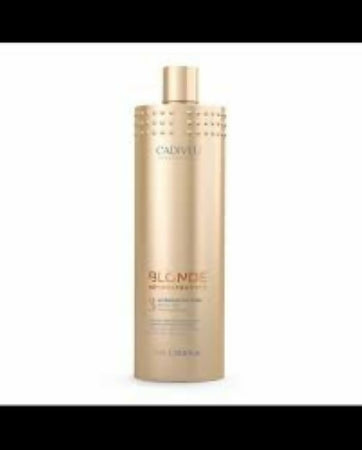 Cadiveu brasil cacau blonde reconstructor n° 3 ph-balancing mask 1000 ml riequilibria il ph dei capelli decolorati
