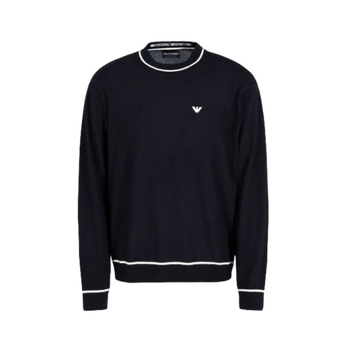 EMPORIO ARMANI maglioni uomo emporio armani - pullover - blu da uomo