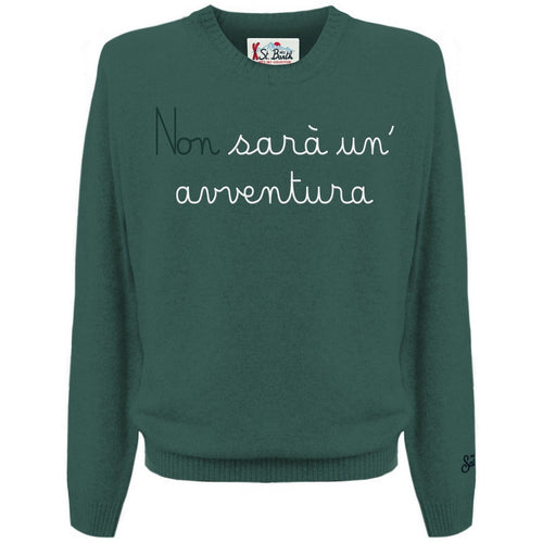 MC2 SAINT BARTH maglioni uomo mc2 saint barth - heron avventura 51 emb - verde da uomo