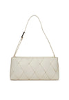 calvin klein BORSA CK WOVEN ELONGATED SHOULERD BAG da donna