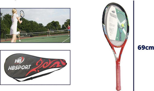 Racchetta Da Tennis 69 Cm Rossa Resistente Allenamento Con Borsa Trasporto 06037 Sport e Tempo Libero > Tennis e Ping Pong > Sport Trade Shop italia - Napoli, Commerciovirtuoso.it