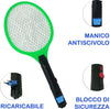 RACCHETTA ELETTRICA AMMAZZA INSETTI MOSCHE ZANZARE RICARICABILE 220V Giardino e giardinaggio/Giardinaggio/Prodotti fitosanitari e pesticidi/Accessori/Lampadine fulmina-insetti di ricambio Zencoccostore - Formia, Commerciovirtuoso.it